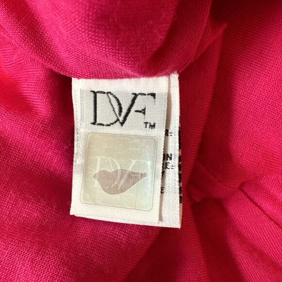 Diane Von Furstenberg DVF Womens Brittany Ruffle Hem Dress 12 Pink Stretch Lace - Picture 9 of 11